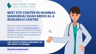 Best Eye Center in Mumbai: Specialized Care for Every Patient