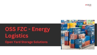 OSS FZC - Energy Logistics-International Shipping Air