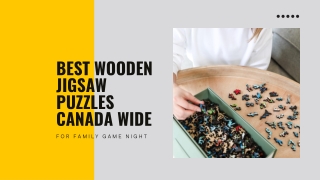 Best Wooden Jigsaw Puzzles Canada wide