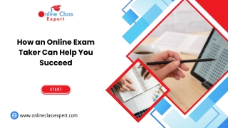 How an Online Exam Taker Can Help You Succeed