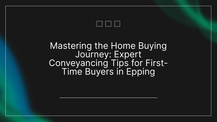 mastering the home buying journey expert