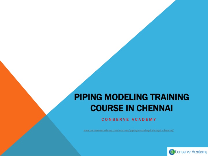 piping modeling training course in chennai