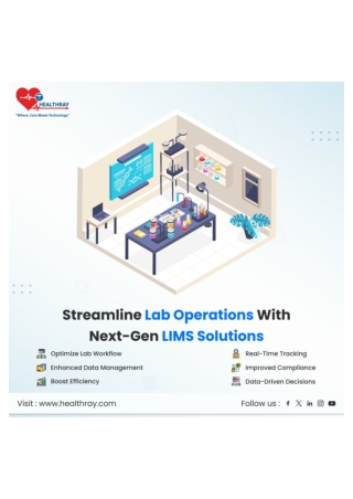 Streamline Lab Operations with Next-Gen LIMS Solutions - Healthray