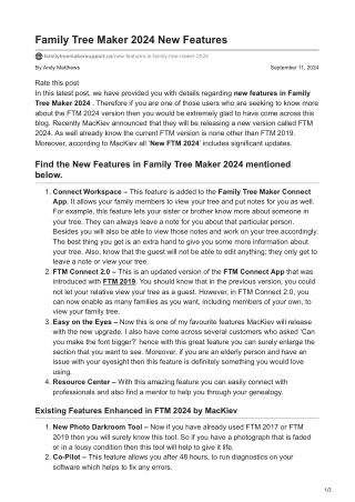 family tree maker 2024 new features