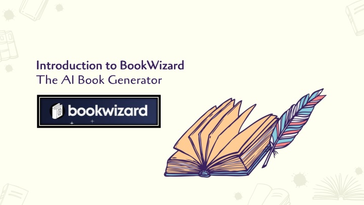 introduction to bookwizard the ai book generator