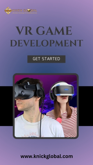 VR Game Development | Knick Global