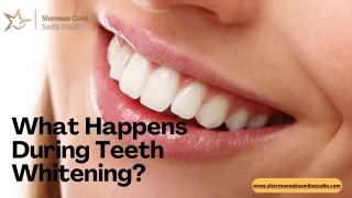 What Happens During Teeth Whitening