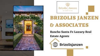 Rancho Santa Fe Luxury Homes for Sale - Brizolis Janzen & Associates