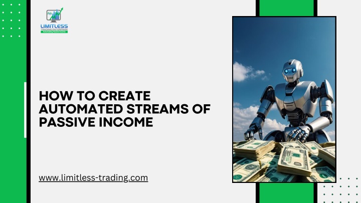 how to create automated streams of passive income