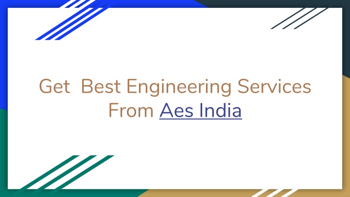 get best engineering services from aes india