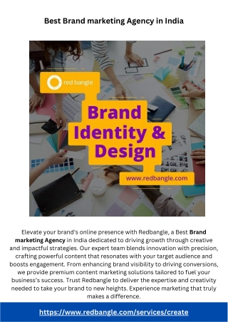 Best Brand marketing Agency in India