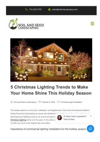 5 Christmas Lighting Trends to Make Your Home Shine This Holiday Season