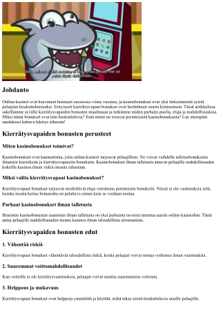 johdanto