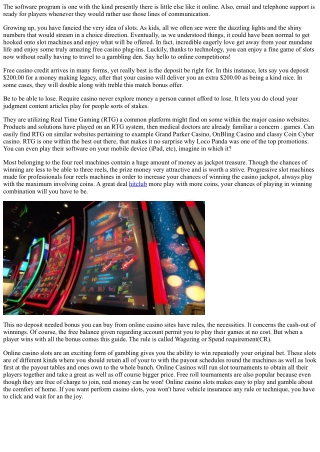 Free Gambling Templates - Distinguish Managing