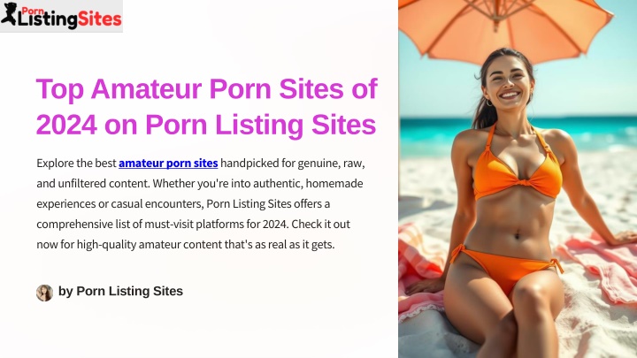 top amateur porn sites of 2024 on porn listing