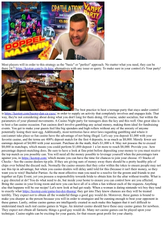 Three Steps To Online Casino Profits