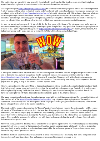 Lottery And Casino Ebook - Critical Overview