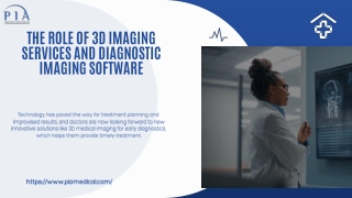 the role of 3d imaging services and diagnostic