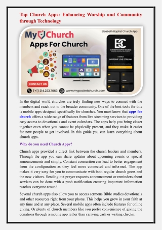 apps for church