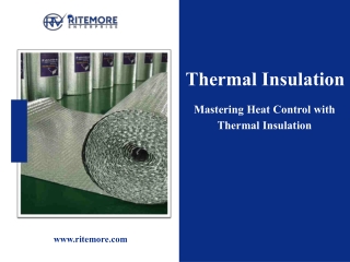 thermal insulation