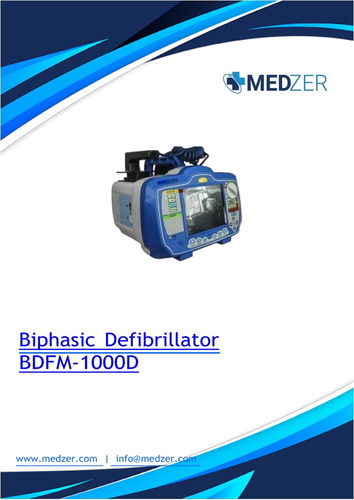 biphasic defibrillator bdfm 1000d