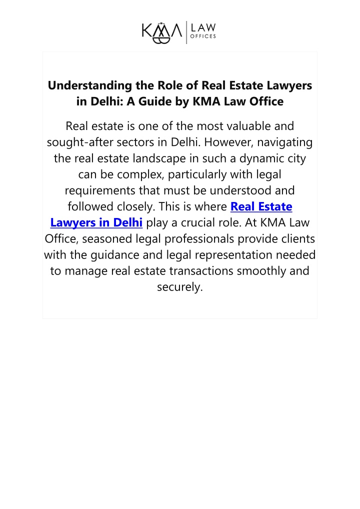 understanding the role of real estate lawyers