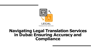 Legal Transaltion Services