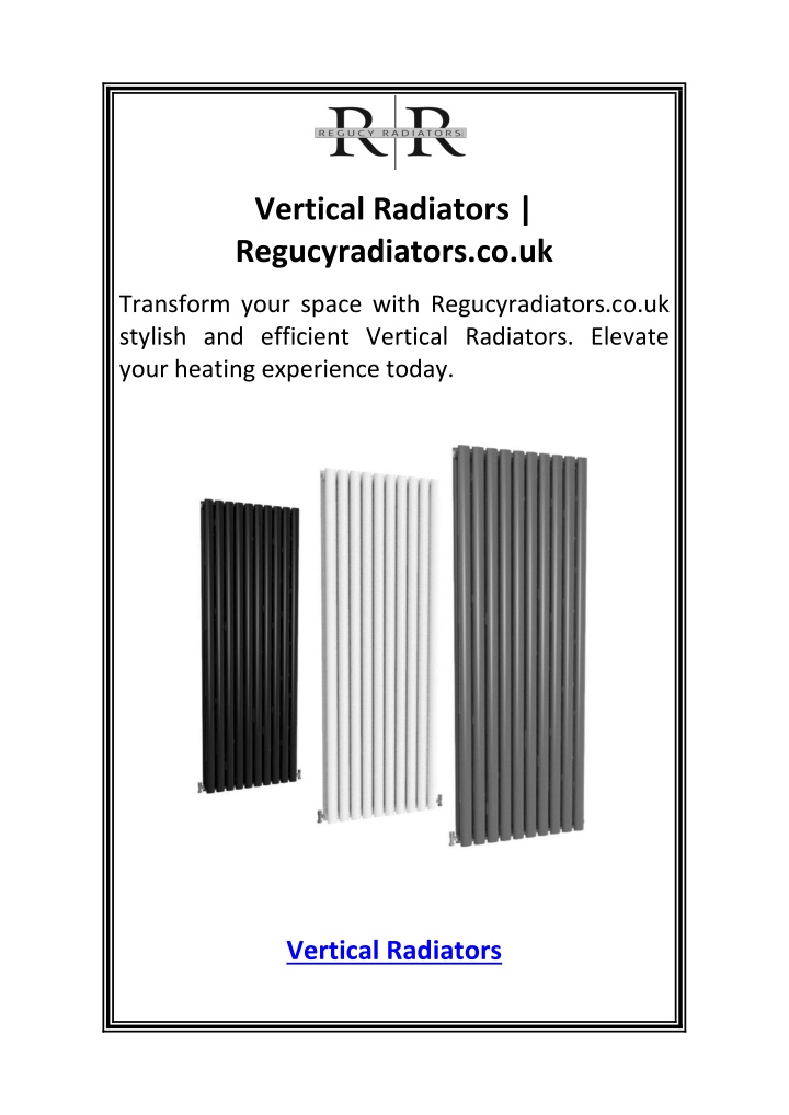 vertical radiators regucyradiators co uk