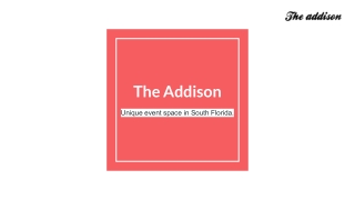 the addison