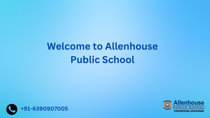 welcome to allenhouse public school