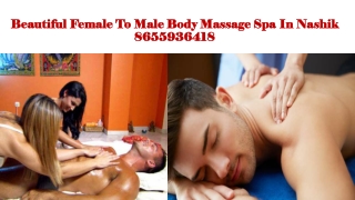 beautiful female to male body massage
