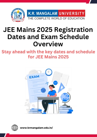 jee mains 2025 registration dates and exam