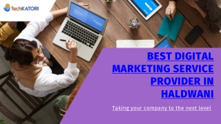 Best Digital Marketing Service Provider in Haldwani - Tech Katori