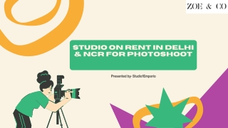 studio on rent in delhi ncr for photoshoot
