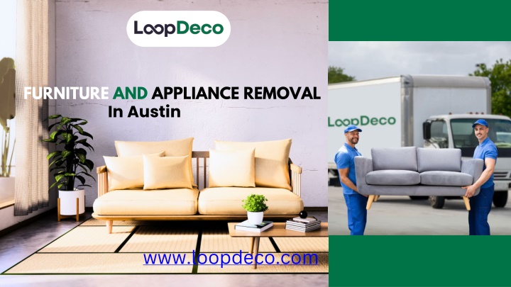 furniture and appliance removal