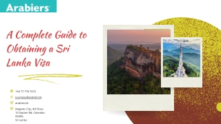 a complete guide to obtaining a sri lanka visa