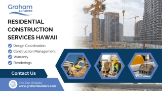 Residential Construction Services Hawaii