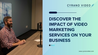 Learn How Video Marketing Services Can Help Your Company
