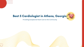 best 5 cardiologist in athens georgia