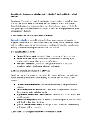boost reader engagement with interactive ebooks