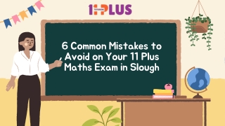 6 common mistakes to avoid on your 11 plus maths