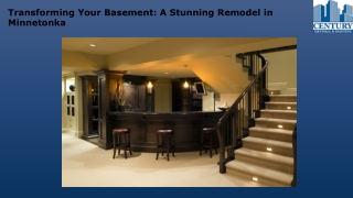 Transforming Your Basement A Stunning Remodel in Minnetonka