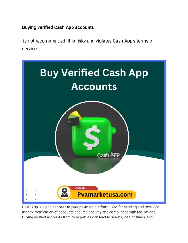 buying verified cash app accounts