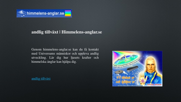 web logo himmelens anglar se