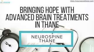 Bringing Hope with Advanced Brain Treatments in Thane