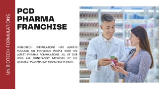 PCD PHARMA FRANCHISE BUSINESS