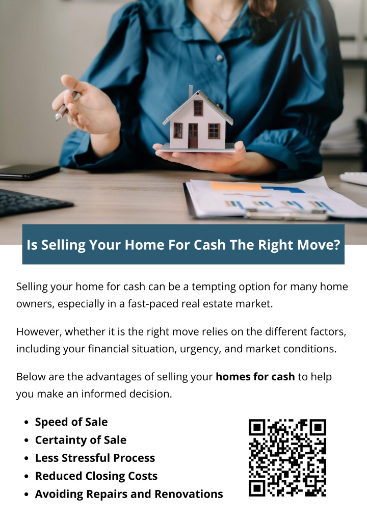 is selling your home for cash the right move