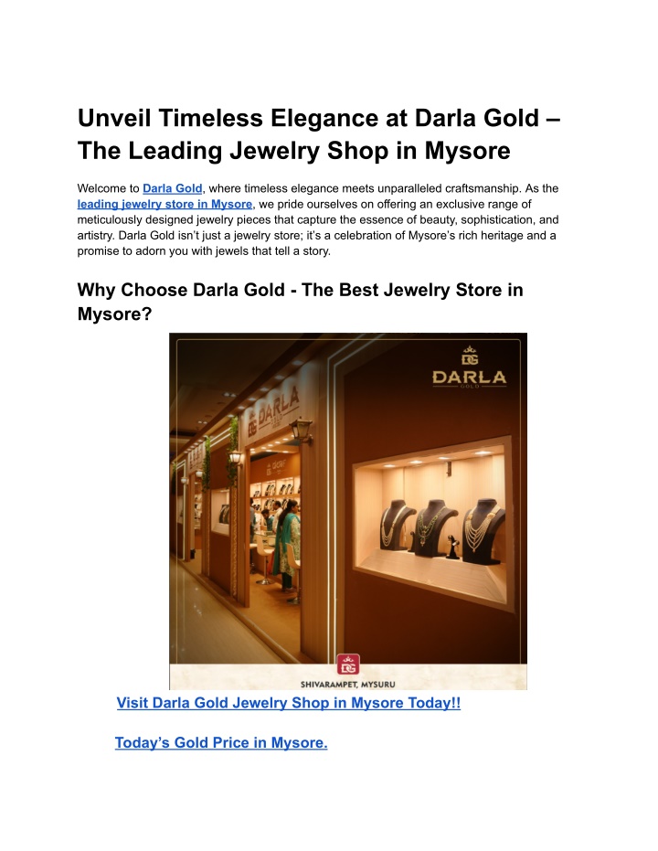 unveil timeless elegance at darla gold