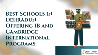 best schools in dehradun offering