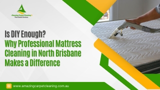 Is DIY Enough Why Professional Mattress Cleaning in North Brisbane Makes a Difference